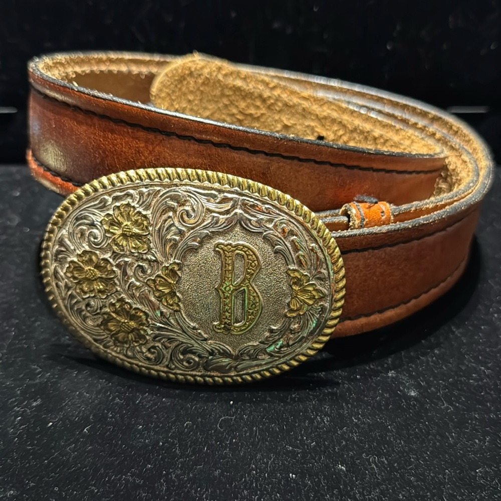 Western belt and buckle